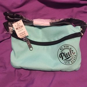 NWT turquoise PINK fanny-pack