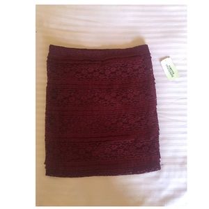 F21 Crochet Skirt NEW w/tags