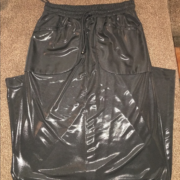SOLD- Chanel Long Polyester Skirt - Euro 40