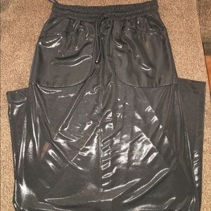 SOLD- Chanel Long Polyester Skirt - Euro 40