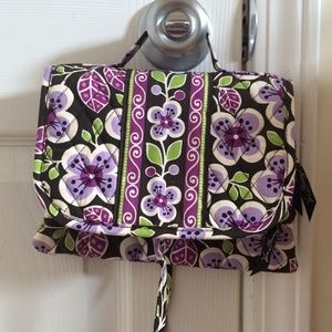 Vera Bradley roll up jewelry bag