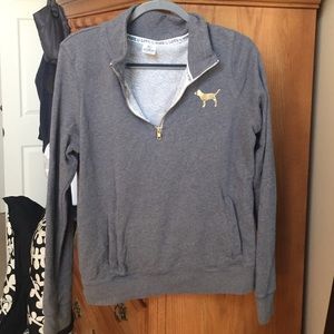 Victorias Secret half-zip pullover