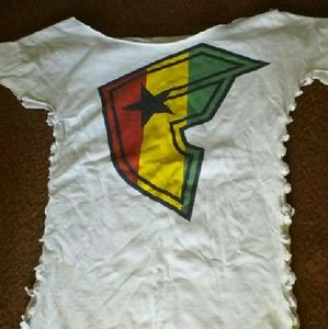 Famous stars and stripes tee