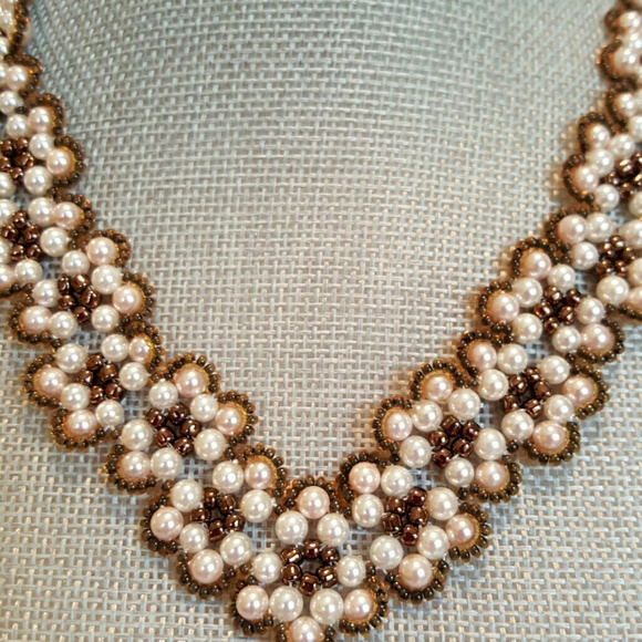 🆕 Handmade beaded necklace - Picture 3 of 4