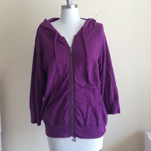 **New** James Perse French terry hoodie- 4