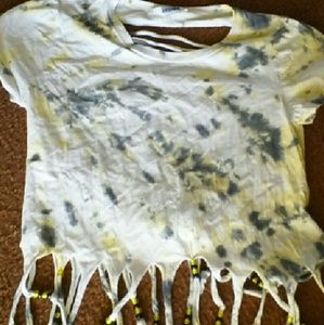 Tie dye crop top