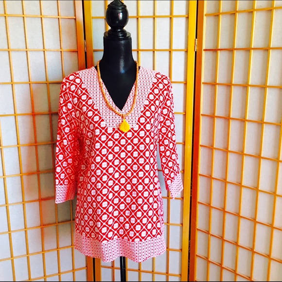 Boho Linen Tunic