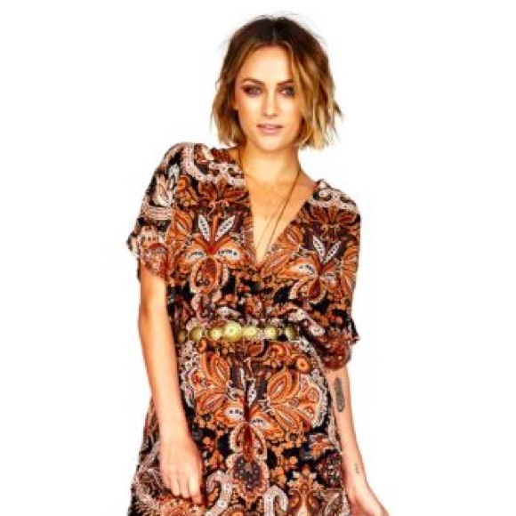 SOLD-Novella Royale Midnight Alley Maxi Dress