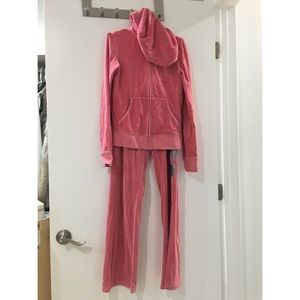 Pink Juicy couture tracksuit