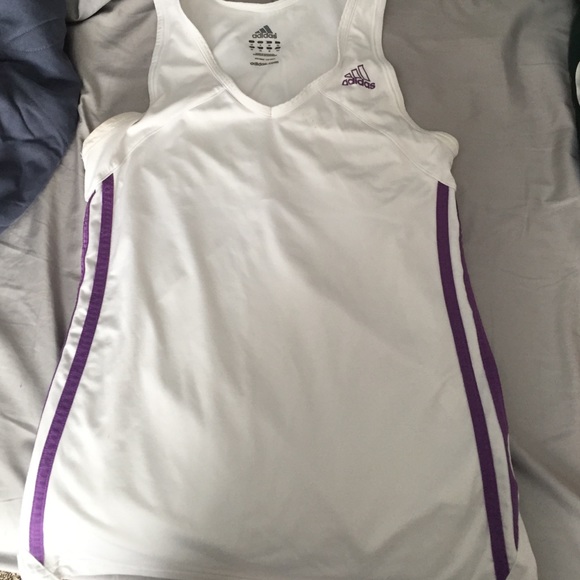 White sports tank