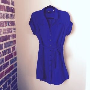 Blue BDG shirt dress from UO (L)
