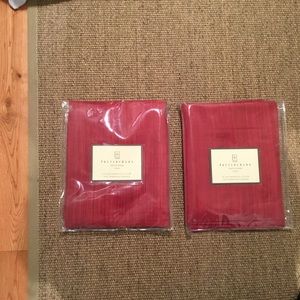Pottery Barn Sophia Drape red