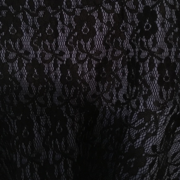 Black and blue lace skirt. Brand new. - Picture 3 of 3