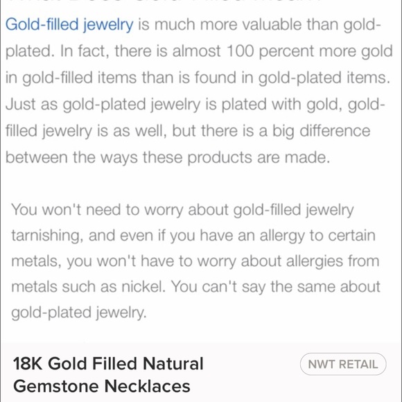 ❗️FINAL❗️🎉DOUBLE HP🎉 Druzy Pendant 18K GF Chain✨ - Picture 3 of 4