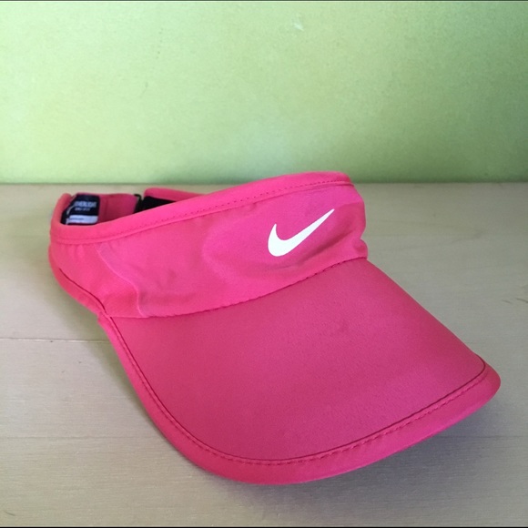 Nike pink visor