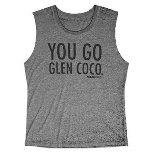 gym muscle tank // you go glen coco // mean girls