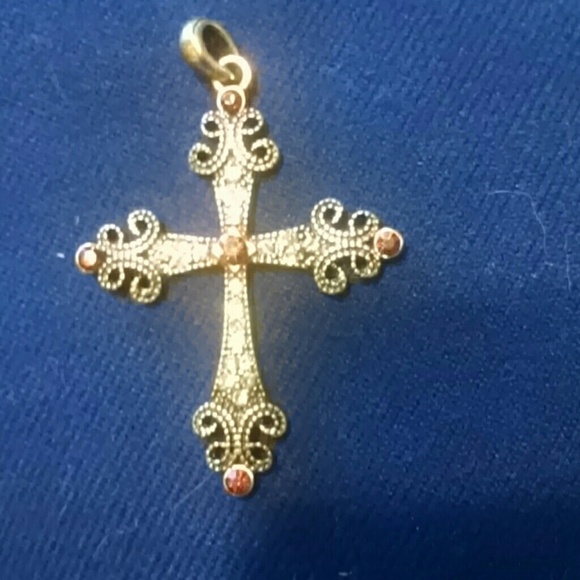 Bronze heart pendant