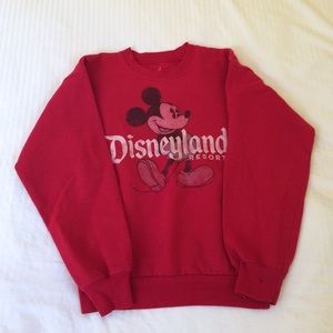 Red Disneyland Resort Sweatshirt