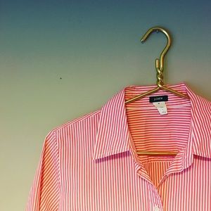 Pink/White Button Down