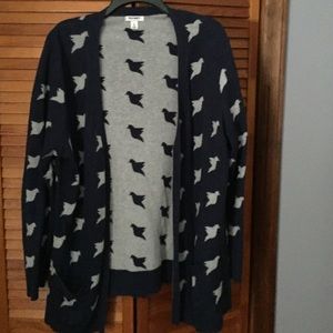 Button-down cardigan