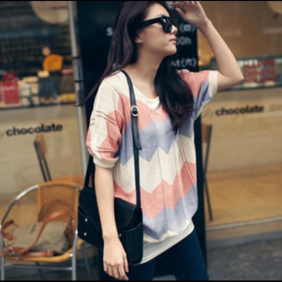 Chevron top - Picture 2 of 3