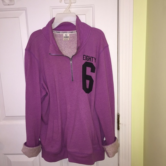 VS PINK Quarter-zip Sweatshirt