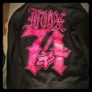 FOX Motor Sports zip up hoodie