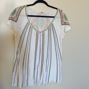 Free People Tunic style Tee