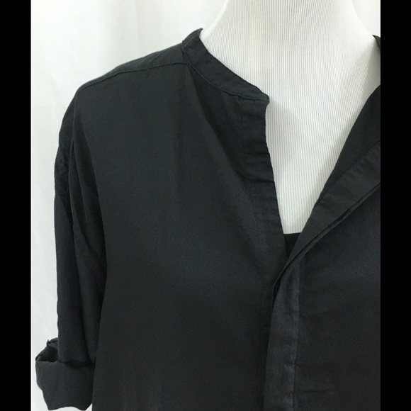CP Shades Martine Shirtdress - Blk - Picture 4 of 4