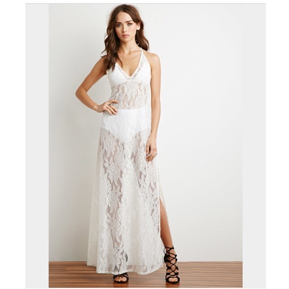 Lace Cami Maxi Dress