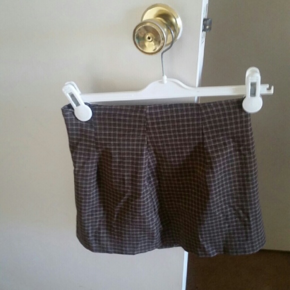 Plaid skirt