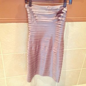 Gorgeous BCBG taupe colored dress