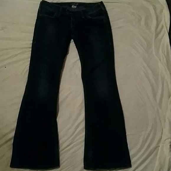 Silver Tuesday flap flared jeans 28x31