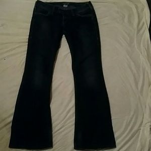 Silver Tuesday flap flared jeans 28x31
