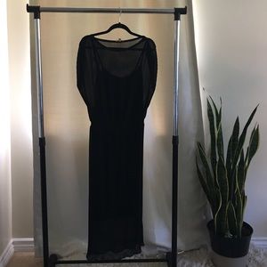 Black formal dress by Bordeaux (from Anthro)
