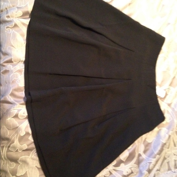 Brand new black drape skirt