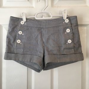 Talula Striped Sailor Shorts