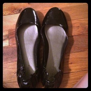 Black flat, size 9