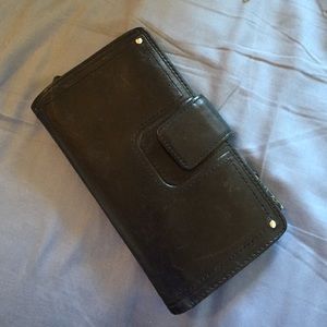 Fossil Black Leather Wallet