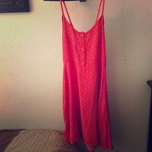 S.O. Red spring dress