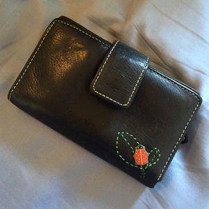Fossil Black Leather Wallet