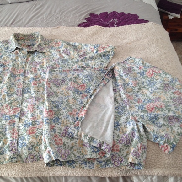 💐Venezia 2pc button down skort set💐