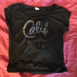 Grey hollister shirt