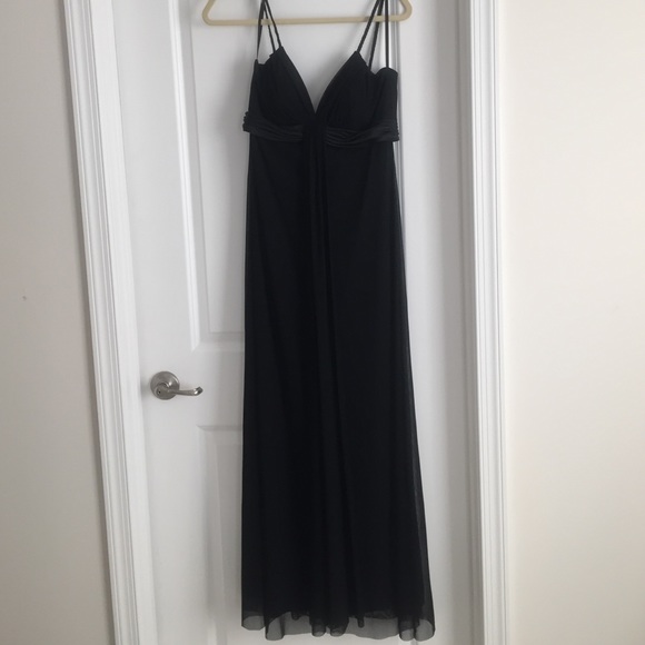 Black formal dress