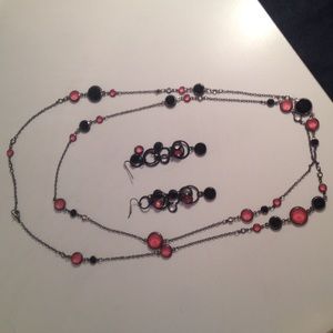 Necklace and Earrings