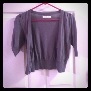Grey old navy cardigan