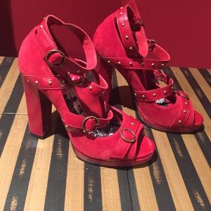 Betseyville Betsey Johnson Sassy Red Shoes
