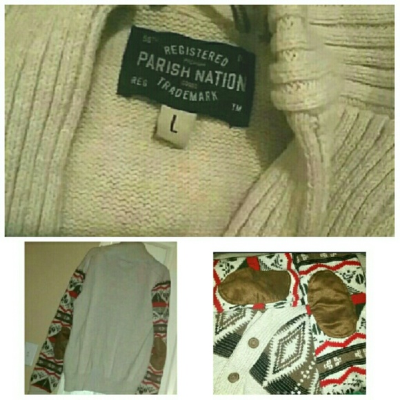 *SOLD* Men's Parish Nation Cardigan - Picture 2 of 4