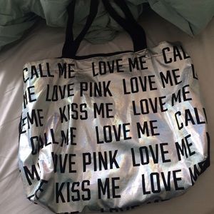 PINK tote bag