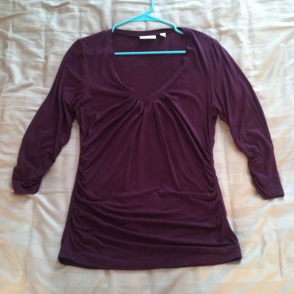 New York & Company Tops - New York & Co. Stretchy V Neck Top